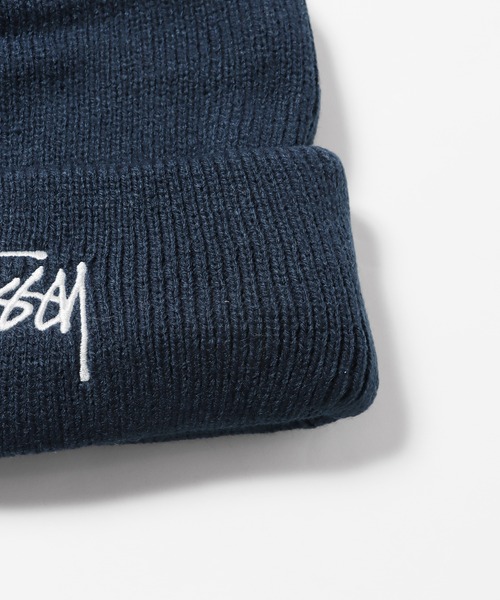 Stussy ニット帽 ネイビー 3M Thinsulate 楽天市場】ステューシー STUSSY ニット帽 Big Basic Thinsulate
