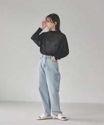 【美品】todayful バックオープンシアーニット TODAYFUL（トゥデイフル）の「バックオープンシアーニット