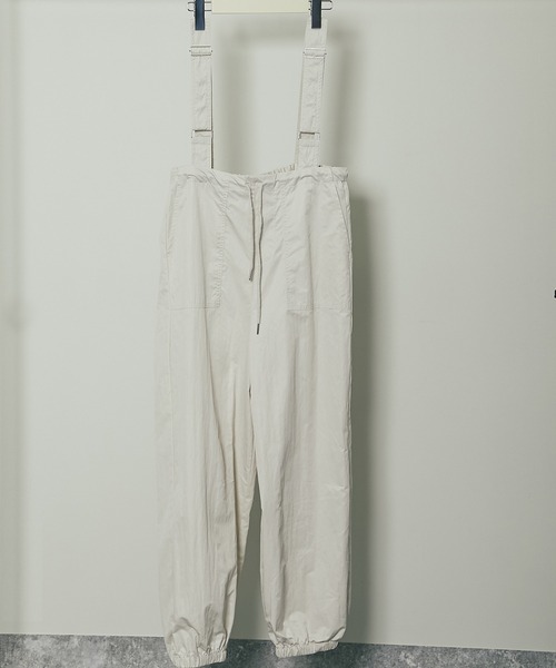 ANOTHER S(アナザーエス)の「サスペンダーパラシュートパンツ(カーゴパンツ・レディース・アイボリー/カーキ/ピンク/ブラック・FREE)」の15枚目の写真
