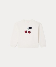 ボンポワン　bonpoint チェリー柄　スウェット　トレーナー 12A Bonpoint（ボンポワン）の「Cherry Festival スウェット