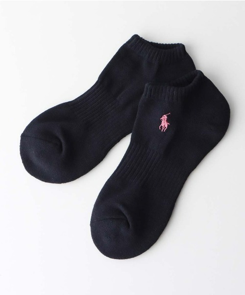 POLO RALPH LAUREN(ポロ ラルフ ローレン)の「【3足セット】POLO RALPH LAUREN レディース 足底パイル アーチサポート ワンポイント スニーカーソックス 93246912(ソックス/靴下・レディース・ブラック/マルチ/ホワイト/その他5/その他4・23-25cm)」の13枚目の写真