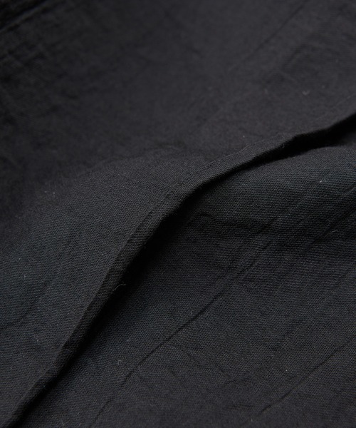 un dix cors（アンディコール）の「シワ加工スキッパーシャツ（シャツ/ブラウス・レディース・オフホワイト/ブラック/オレンジ・FREE）」の22枚目の写真