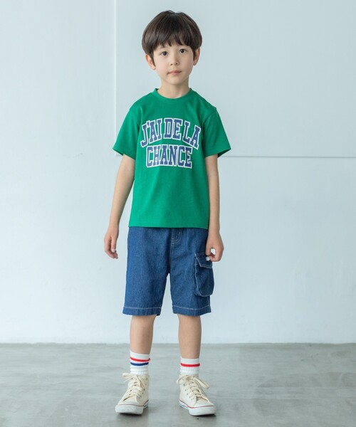 THE SHOP TK (ザ ショップ ティーケー )の「◆【110-150】デニムハーフパンツ(デニムパンツ・キッズ・サックスブルー/ネイビー・11/12/13/14/15 )」の7枚目の写真