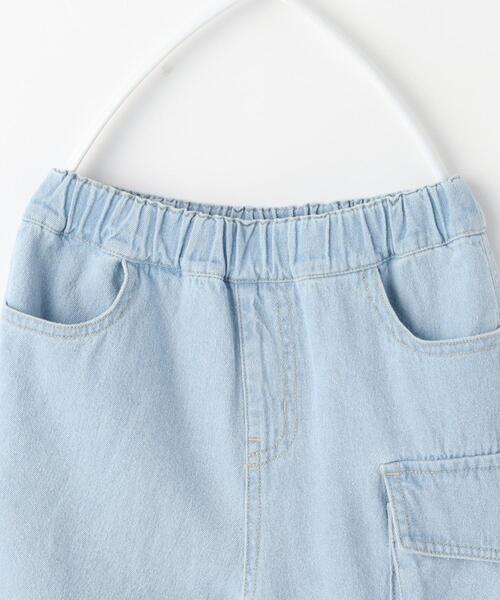 THE SHOP TK (ザ ショップ ティーケー )の「◆【110-150】デニムハーフパンツ(デニムパンツ・キッズ・サックスブルー/ネイビー・11/12/13/14/15 )」の11枚目の写真