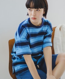 WHIMSIC | 【UNISEX】マルチボーダーTシャツ(Tシャツ/カットソー)