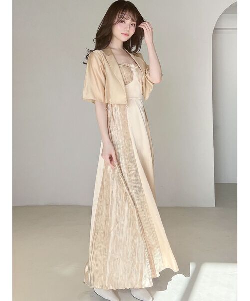 RESEXXY（リゼクシー）の「シアーテーラードジャケット【セットアップ着用可能】（テーラードジャケット・レディース・ブラック/ブルー/イエロー・FREE）」の7枚目の写真