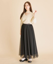 HEYUMM | HEYUMM ソフトチュールイージースカート(スカート)