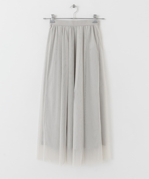 HEYUMM(ヘユム)の「ソフトチュールイージースカート(スカート・レディース・ブラック/ライトピンク/ライトベージュ・SMALL/MEDIUM)」の22枚目の写真