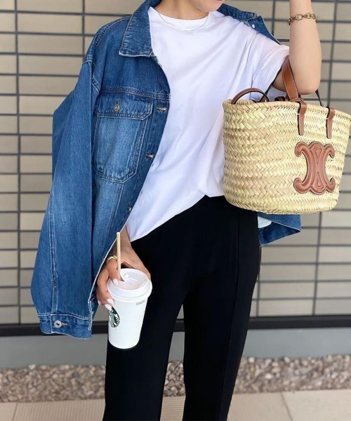 evernavy(エバーネイビー)の「【新サイズ追加】オーバーサイズTシャツ(Tシャツ/カットソー・レディース・ホワイト/ネイビー/ブラック・M/MS)」の20枚目の写真