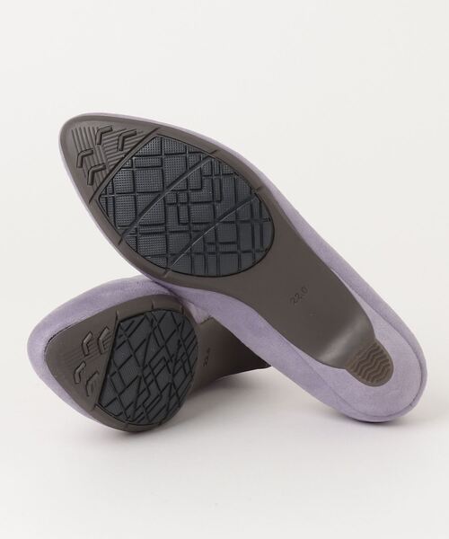 Lady worker(レディワーカー)の「ふくらはぎスッキリ美脚を目指した約3cmヒールのパンプス(パンプス・レディース・ライトベージュ/ライトパープル/ブルー系その他/ブラック・23.0cm/23.5cm/22.0cm/24.0cm/22.5cm/25.0cm/24.5cm)」の11枚目の写真