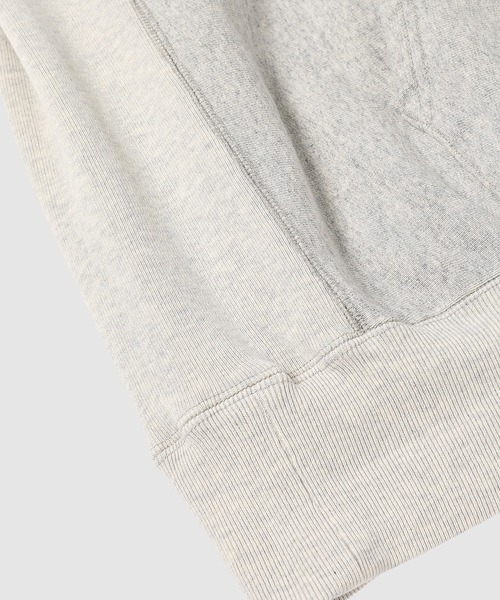SUGARHILL（シュガーヒル）の「AGED HALF ZIP-UP HOODIE（パーカー・メンズ・グレー/ブラック/レッド・2/3）」の7枚目の写真