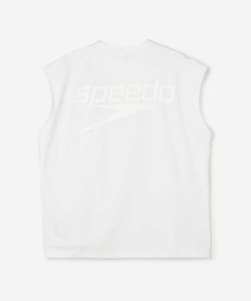 Speedo(スピード)の「speedo | 〈別注〉ノースリーブTシャツ MEN(Tシャツ/カットソー・メンズ・ホワイト/ブラック・M/S)」の13枚目の写真