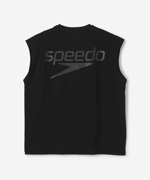 Speedo(スピード)の「speedo | 〈別注〉ノースリーブTシャツ MEN(Tシャツ/カットソー・メンズ・ホワイト/ブラック・M/S)」の3枚目の写真