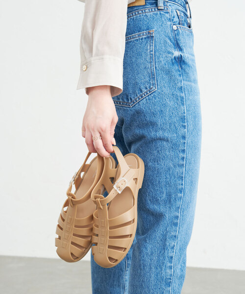 igor(イゴール)の「【igor / イゴール】 JERRY SANDALS(サンダル・レディース・アイボリー/ブラック/ベージュ/シルバー/ゴールド・23cm/22.5cm/24.5cm/24cm)」の1枚目の写真