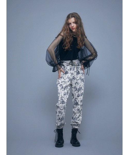 FURFUR（ファーファー）の「レースアップショートブーツ（ブーツ・レディース・ホワイト/ブラック/ラベンダー・38/36）」の5枚目の写真