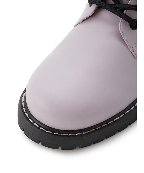 FURFUR（ファーファー）の「レースアップショートブーツ（ブーツ・レディース・ホワイト/ブラック/ラベンダー・38/36）」の13枚目の写真