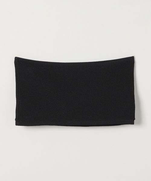 JEANASIS（ジーナシス）の「ニットバンドゥ/962719（チューブトップ・レディース・ブラック/カーキ・FREE）」の7枚目の写真