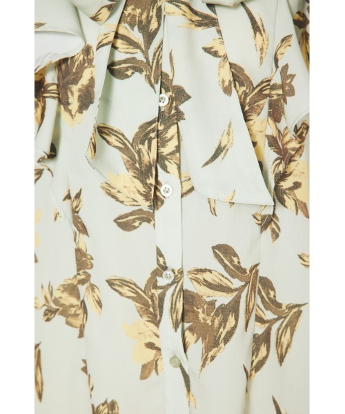 rienda（リエンダ）の「フリルスリーブボウタイブラウス（シャツ/ブラウス・レディース・グリーン系その他/ホワイト/ベージュ系その他/ブルー/ブルー系その他3・FREE）」の11枚目の写真