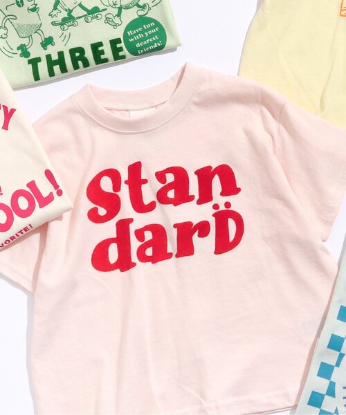 BREEZE（ブリーズ）の「ビビットモチーフTシャツ（Tシャツ/カットソー・キッズ・サックスブルー/ピンク/イエロー/ミント/オフホワイト・140/130/120/90/110/100/80）」の5枚目の写真