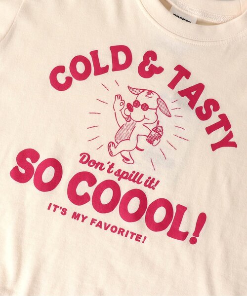 BREEZE（ブリーズ）の「ビビットモチーフTシャツ（Tシャツ/カットソー・キッズ・サックスブルー/ピンク/イエロー/ミント/オフホワイト・140/130/120/90/110/100/80）」の13枚目の写真