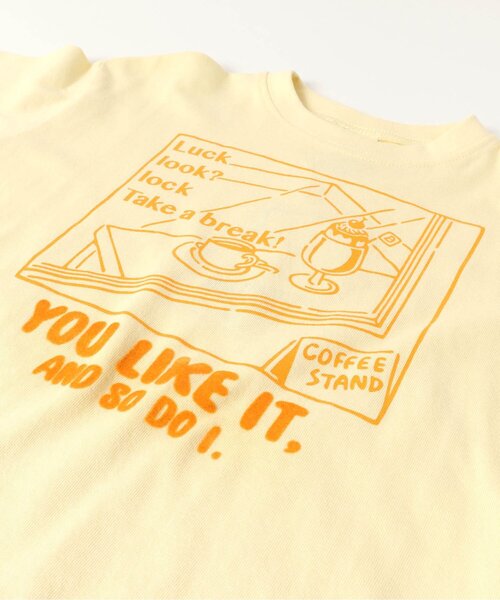 BREEZE（ブリーズ）の「ビビットモチーフTシャツ（Tシャツ/カットソー・キッズ・サックスブルー/ピンク/イエロー/ミント/オフホワイト・140/130/120/90/110/100/80）」の15枚目の写真