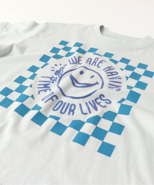 BREEZE（ブリーズ）の「ビビットモチーフTシャツ（Tシャツ/カットソー・キッズ・サックスブルー/ピンク/イエロー/ミント/オフホワイト・140/130/120/90/110/100/80）」の16枚目の写真