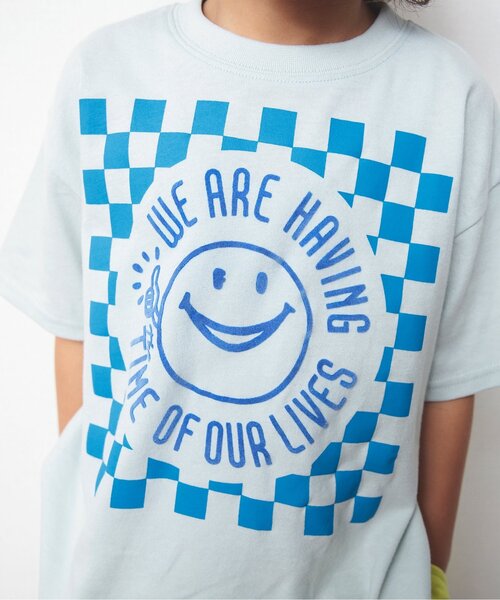 BREEZE（ブリーズ）の「ビビットモチーフTシャツ（Tシャツ/カットソー・キッズ・サックスブルー/ピンク/イエロー/ミント/オフホワイト・140/130/120/90/110/100/80）」の17枚目の写真