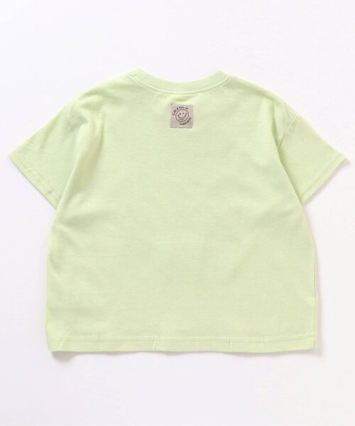 BREEZE（ブリーズ）の「ビビットモチーフTシャツ（Tシャツ/カットソー・キッズ・サックスブルー/ピンク/イエロー/ミント/オフホワイト・140/130/120/90/110/100/80）」の20枚目の写真