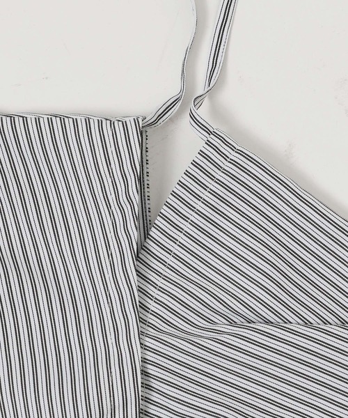 Heather（ヘザー）の「肩開きリボンシャツ（半袖）　966366（シャツ/ブラウス・レディース・オフホワイト/ブラック系その他/ブルー系その他/グレー系その他・FREE）」の13枚目の写真