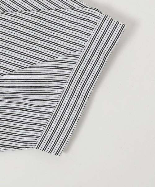 Heather（ヘザー）の「肩開きリボンシャツ（半袖）　966366（シャツ/ブラウス・レディース・オフホワイト/ブラック系その他/ブルー系その他/グレー系その他・FREE）」の15枚目の写真