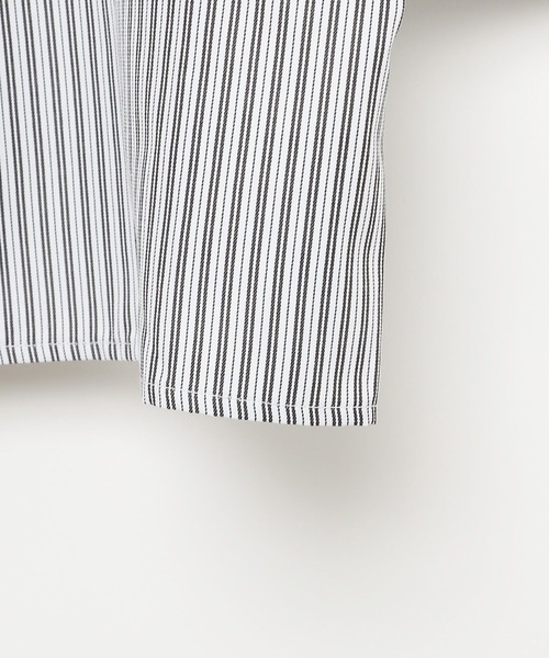 Heather（ヘザー）の「肩開きリボンシャツ（半袖）　966366（シャツ/ブラウス・レディース・オフホワイト/ブラック系その他/ブルー系その他/グレー系その他・FREE）」の10枚目の写真