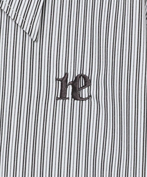 Heather（ヘザー）の「肩開きリボンシャツ（半袖）　966366（シャツ/ブラウス・レディース・オフホワイト/ブラック系その他/ブルー系その他/グレー系その他・FREE）」の9枚目の写真