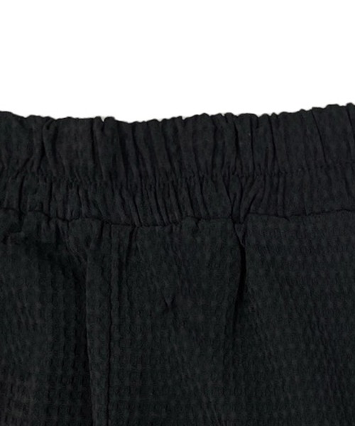 DAY CLOSET（デイ クローゼット）の「レディース ウエスト切替ペプラムトップス+ショートパンツセットアップ 上下2点セット（その他トップス・レディース・ブラック/アイボリー・M）」の12枚目の写真