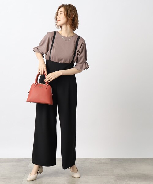 grove（グローブ）の「◆2WAYボストンバッグ（ハンドバッグ・レディース・ライトブルー/オレンジ/ダークグレー/ライトベージュ・00）」の8枚目の写真