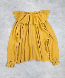 パイルビッグカラーカットソー/おとな