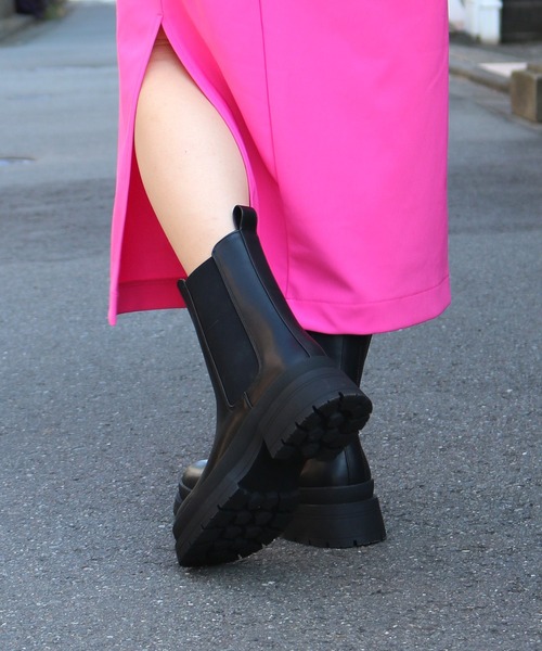 sesenta】トラックソールサイドゴアブーツ（ブーツ）｜sesenta