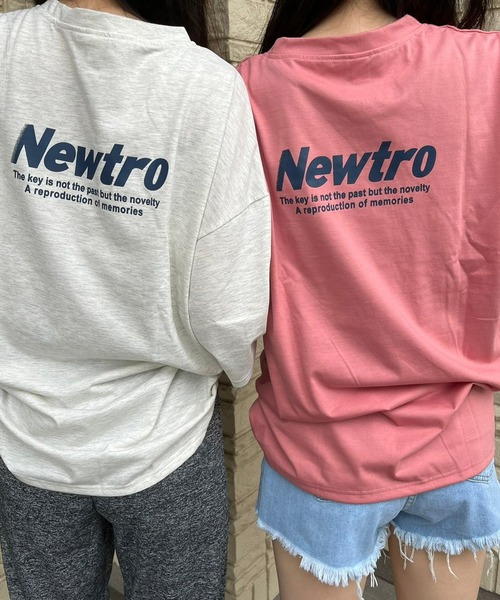 fiere(フィエール)の「メンズライクバックロゴTシャツ(Tシャツ/カットソー・レディース・グレー/ピンク/ネイビー・MEDIUM/LARGE/X-LARGE)」の11枚目の写真