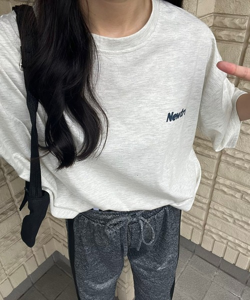 fiere(フィエール)の「メンズライクバックロゴTシャツ(Tシャツ/カットソー・レディース・グレー/ピンク/ネイビー・MEDIUM/LARGE/X-LARGE)」の20枚目の写真