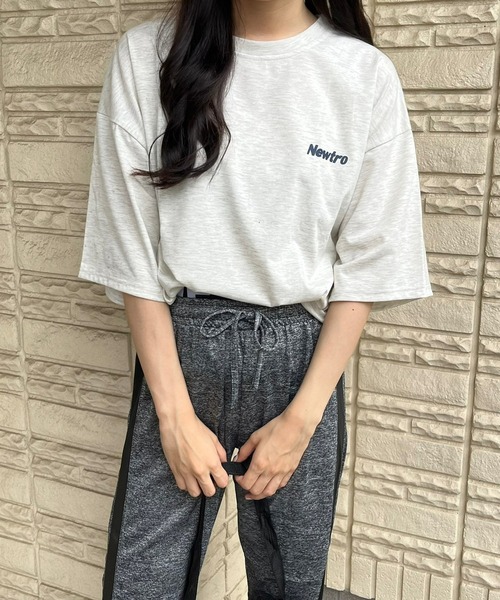 fiere(フィエール)の「メンズライクバックロゴTシャツ(Tシャツ/カットソー・レディース・グレー/ピンク/ネイビー・MEDIUM/LARGE/X-LARGE)」の22枚目の写真