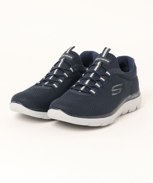 SKECHERS（スケッチャーズ）の「《SKECHERS》SUMMITS（スニーカー・メンズ・チャコール/ブラック×ブラック/ネイビー/レッド・26.0cm/26.5cm/25.5cm/27.0cm/28.0cm/27.5cm/24.5cm/25.0cm）」の3枚目の写真
