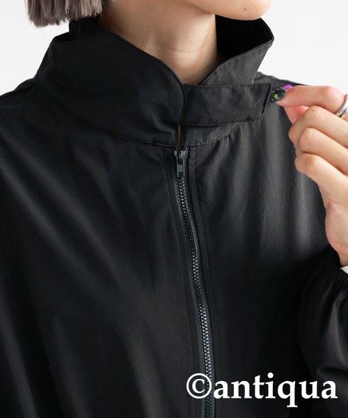 ジップ付きワンピース（ワンピース）｜antiqua（アンティカ）