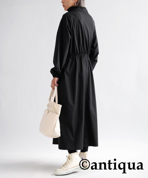 ジップ付きワンピース（ワンピース）｜antiqua（アンティカ）