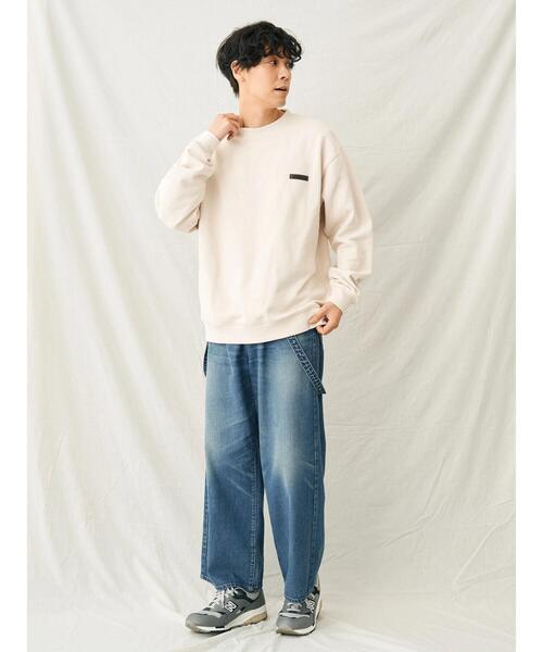 CRAFT STANDARD BOUTIQUE（クラフトスタンダードブティック）の「【2way】デニムサロペットパンツ（デニムパンツ・メンズ・インディゴブルー/アイボリー/ダークインディゴブルー・L/XL/M）」の11枚目の写真
