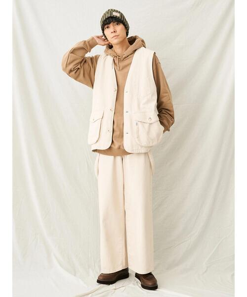 CRAFT STANDARD BOUTIQUE（クラフトスタンダードブティック）の「【2way】デニムサロペットパンツ（デニムパンツ・メンズ・インディゴブルー/アイボリー/ダークインディゴブルー・L/XL/M）」の18枚目の写真