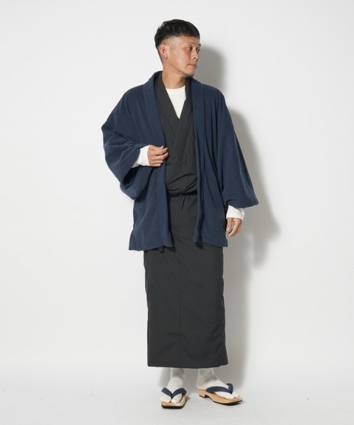 ぼ*ん様 スノーピーク　OUTDOOR KIMONO　着物　ポーチ　ブルー　M スノーピーク OUTDOOR KIMONO 着物 ポーチ ブルー M やまと