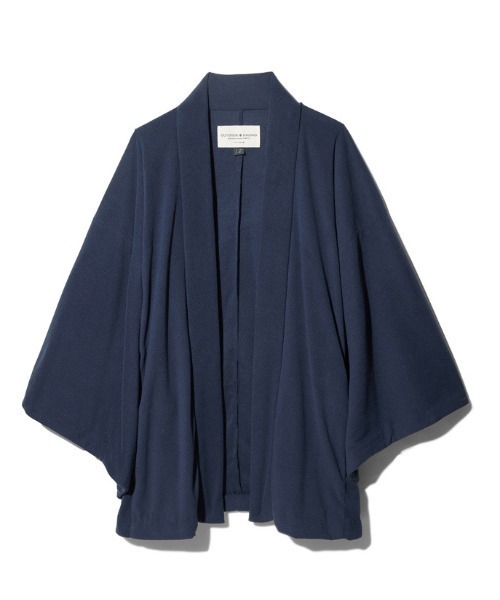 Snow Peak（スノーピーク）の「OUTDOOR KIMONO Micro Fleece HAORI（着物・メンズ・グレー/ネイビー・2/1）」の21枚目の写真