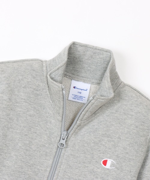 Champion(チャンピオン)の「【Champion/チャンピオン】キッズ ベーシック ジップスウェットシャツ(スウェット・キッズ・ダークグリーン/ブラック/ネイビー/バーガンディー/オートミール/グレー・140/100/130/120/160/110/150)」の14枚目の写真