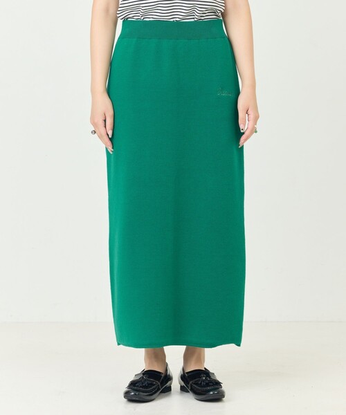 FREAK'S STORE（フリークスストア）の「限定展開　DISCUS ATHLETIC/ディスカス アスレチック　ダブル ジャガード ナロースカート（スカート・レディース・グリーン/オレンジ/ブラック・LARGE/MEDIUM）」の17枚目の写真