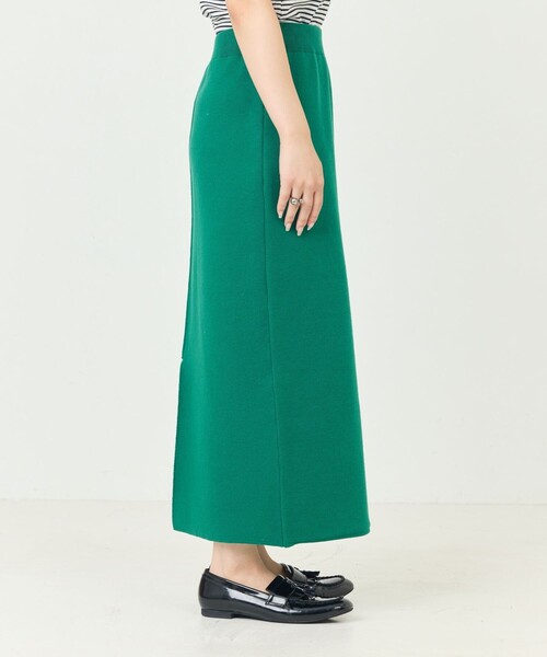 FREAK'S STORE（フリークスストア）の「限定展開　DISCUS ATHLETIC/ディスカス アスレチック　ダブル ジャガード ナロースカート（スカート・レディース・グリーン/オレンジ/ブラック・LARGE/MEDIUM）」の18枚目の写真