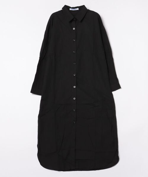 BLANC FICELLE(ブランフィセル)の「シャツワンピース(シャツワンピース・レディース・ネイビー/ブラック/ベージュ・M/XL/XXL/L)」の13枚目の写真